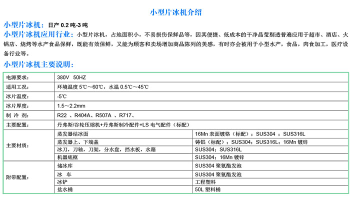 小型片冰機